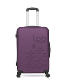 Lot de 2 Valise Taille Moyenne et Valise Cabine Rigide ELEONOR