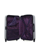 Lot de 2 Valise grand format et valise weekend AMELIE-A