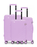 Lot de 3 Valises Rigides Grand Format, Taille Moyenne et Cabine HYDRA