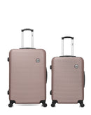 Lot de 2 valises rigides grand format et moyenne MUNICH