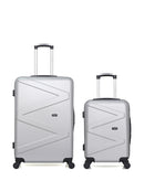 Lot de 2 Valises Rigides Grand Format et Cabine AMAZONE