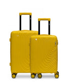 Lot de 2 Valises Rigides Taille Moyenne et Cabine HYDRA