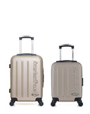 Lot de 2 Valises Rigides Cabine et Cabine XXS BRONX