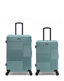 Lot de 2 Valises Rigides Grand Format et Taille Moyenne LIVIA