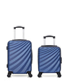 Lot de 2 Valises Rigides Cabine et Cabine XXS DANUBE