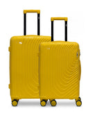 Lot de 2 Valises Rigides Grand Format et Taille Moyenne HYDRA