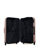 Lot de 2 Valises Rigides Grand Format et Cabine VESUVIO