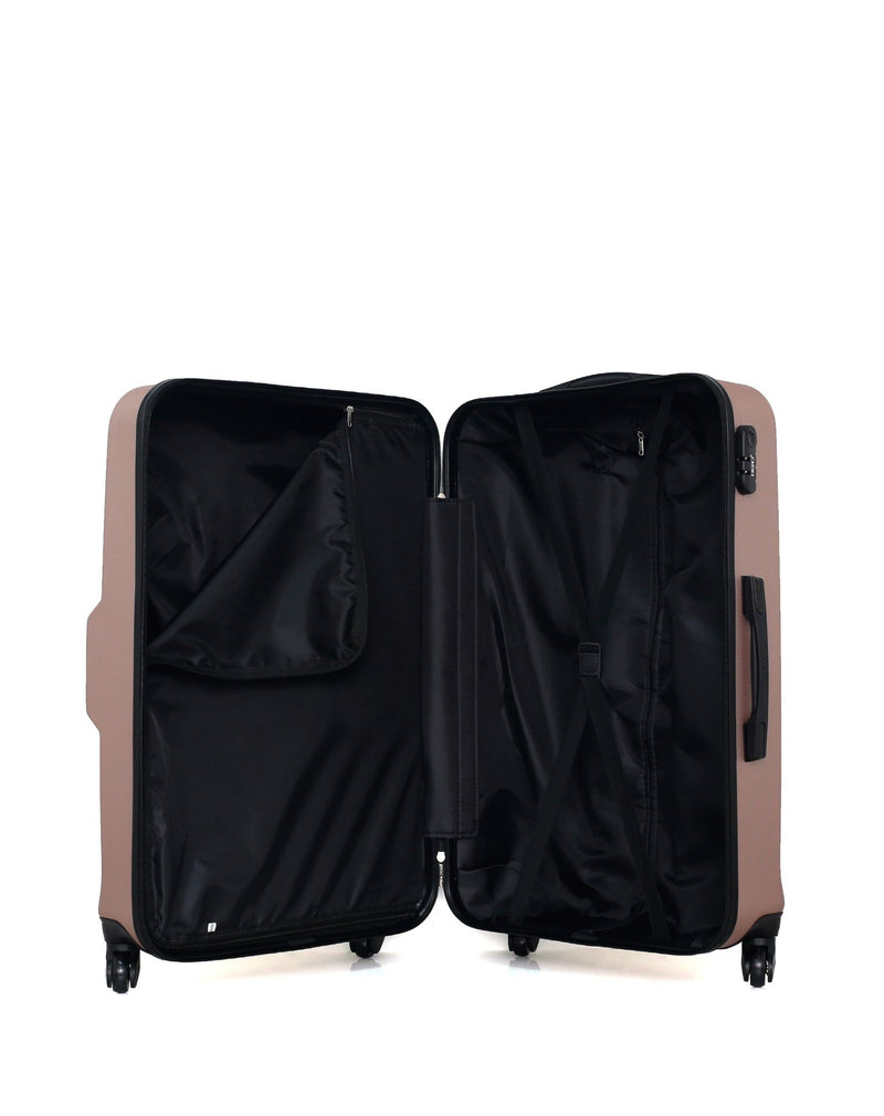HERO - LOT DE 4 - Valises grand format, weekend, cabine et vanity VESUVIO