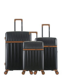 Lot de 3 Valises Rigides Grand Format, Taille Moyenne et Cabine ZERMATT