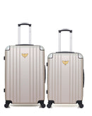 Lot de 2 Valise grand format et valise weekend AMELIE-A