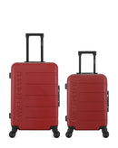 Lot de 2 Valises Rigides Taille Moyenne et Cabine AIGLE