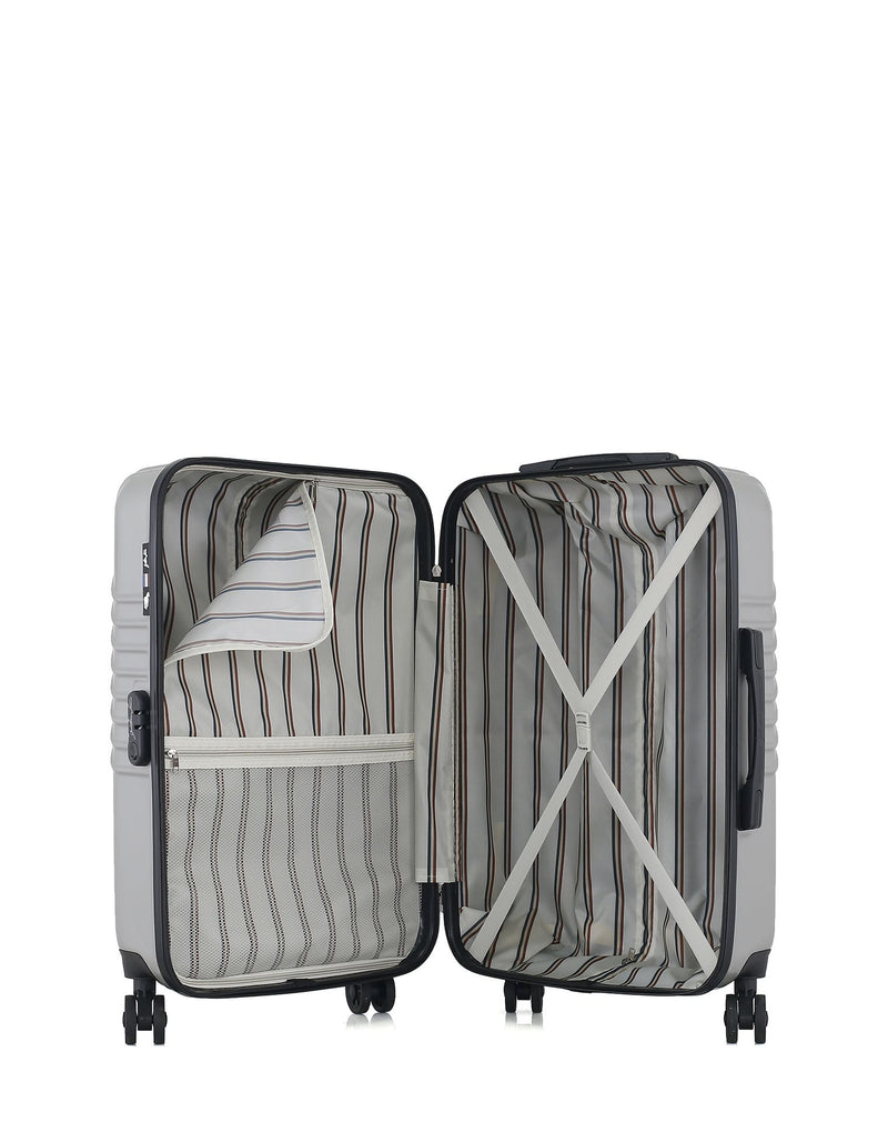 Lot de 2 Valises Rigides Taille Moyenne et Vanity PETER