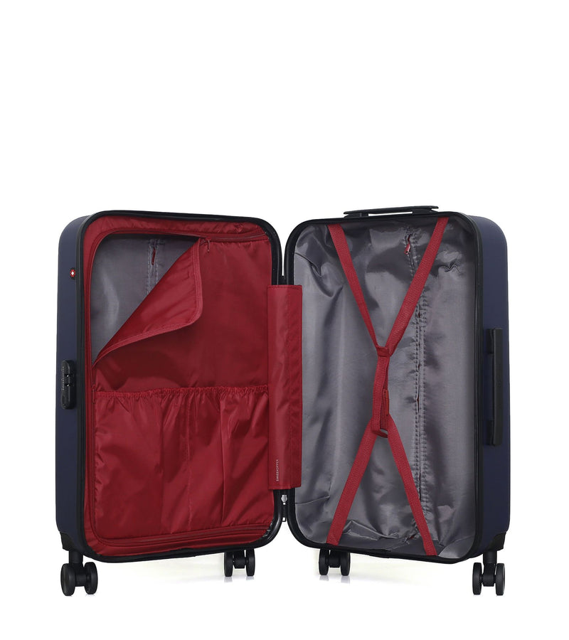 Lot de 4 Valises weekend, valise cabine, valise cabine XXS et vanity ZURICH