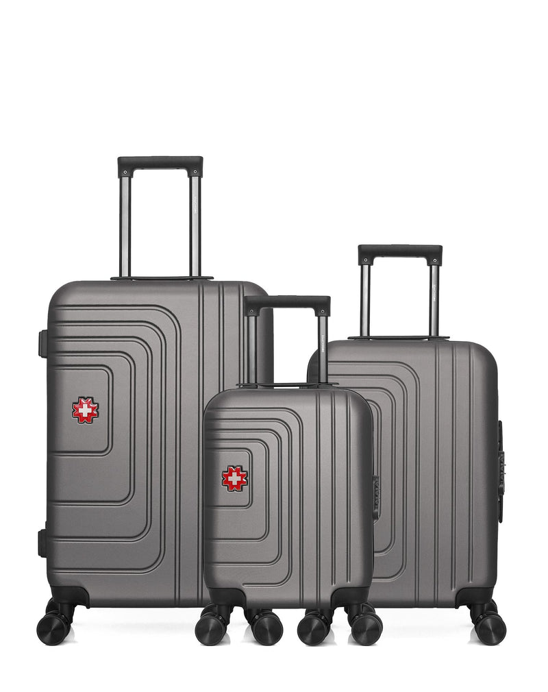 Lot de 3 Valises weekend, valise cabine et valise cabine XXS RUTI