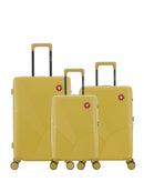 Lot de 3 Valises Rigides Taille Moyenne, Cabine et Cabine XS FRIBOURG