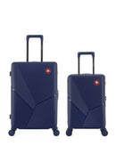 Lot de 2 Valises Rigides Taille Moyenne et Cabine XS FRIBOURG