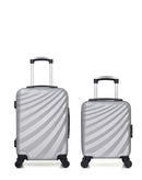 Lot de 2 Valises Rigides Cabine et Cabine XXS DANUBE