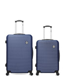 Lot de 2 valises rigides grand format et moyenne MUNICH