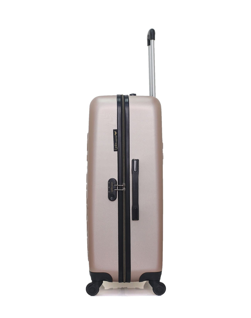 Lot de 3 Valises Rigides Grand Format, Taille Moyenne et Cabine ELEONOR