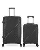 Lot de 2 Valises Rigides Grand Format et Cabine LYRA