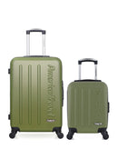 Lot de 2 Valises Rigides Taille Moyenne et Cabine XXS BRONX