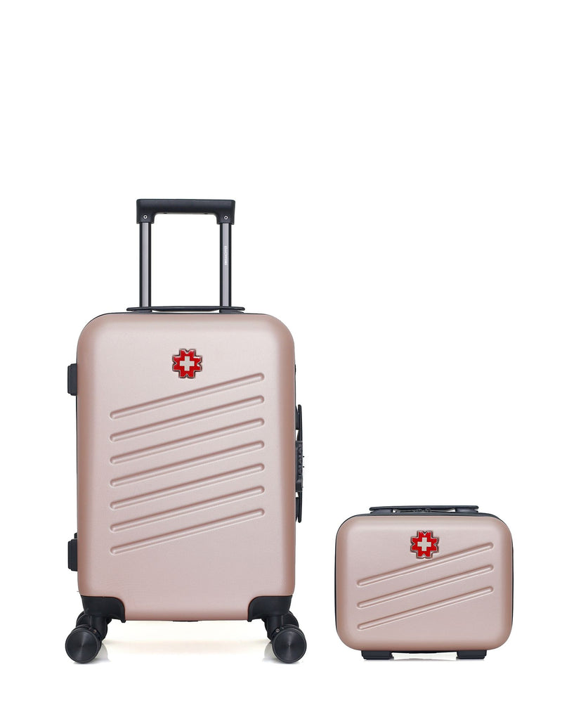 Lot de 2 Valises Rigides Cabine et Vanity ZURICH