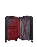Set de 4 valises rigides grand format, moyenne, cabine et cabine XXS SPIEZ-M