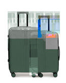 Lot de 2 Valises Rigides Grand Format et Taille Moyenne ERIDAN