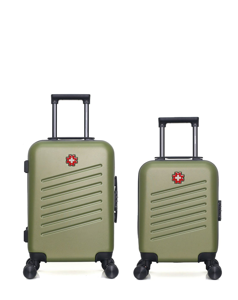 Lot de 2 Valises Rigides Cabine et Cabine XXS ZURICH