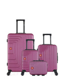 Lot de 4 Valises Rigides Grand Format, Cabine, Cabine XXS Et Vanity RUTI
