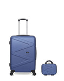 Lot de 2 Valises Rigides Taille Moyenne et Vanity AMAZONE
