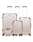 Set de 4 Valises Rigide MADRID-C