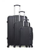 Set de 3 Valises Rigide HAMBOURG