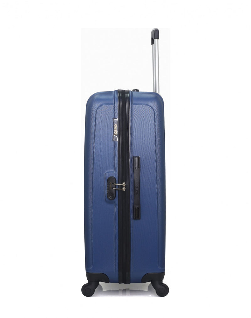 3 organiseurs de bagages pliants - bleu foncé - HEMA