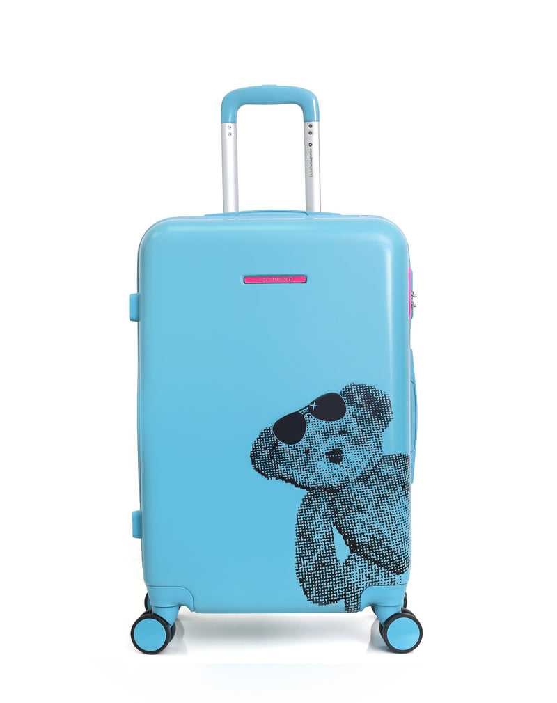 Valise Grand Format Rigide OURS LUNETTE