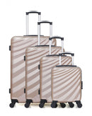 Set de 4 Valises Rigide DANUBE-M