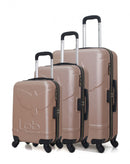Set de 3 Valises Rigide NORINE-A