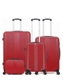 Set de 4 Valises Rigide LIPARI-C