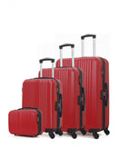 Set de 4 Valises Rigide LIPARI-C