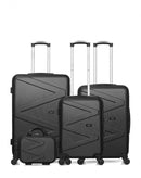 Set de 4 Valises Rigide AMAZONE-C