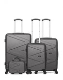 Set de 4 Valises Rigide AMAZONE-C