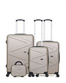Set de 4 Valises Rigide AMAZONE-C
