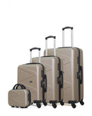 Set de 4 Valises Rigide AMAZONE-C
