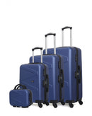 Set de 4 Valises Rigide AMAZONE-C