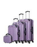 Set de 4 Valises Rigide MADRID-C