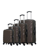 Set de 4 Valises Rigide DANUBE-M
