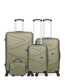 Set de 4 Valises Rigide AMAZONE-C