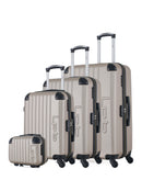 Set de 4 Valises Rigide HAMBOURG-C