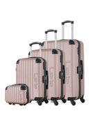 Set de 4 Valises Rigide HAMBOURG-C