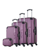 Set de 4 Valises Rigide HAMBOURG-C